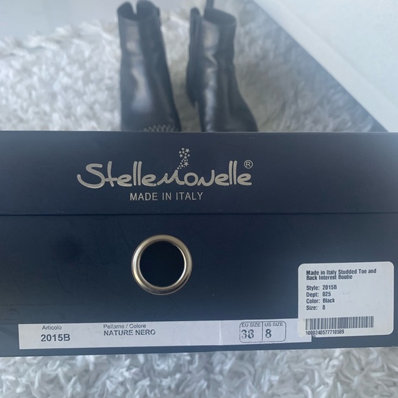 Stelle monelle studded leather boots - Picture 6 of 9